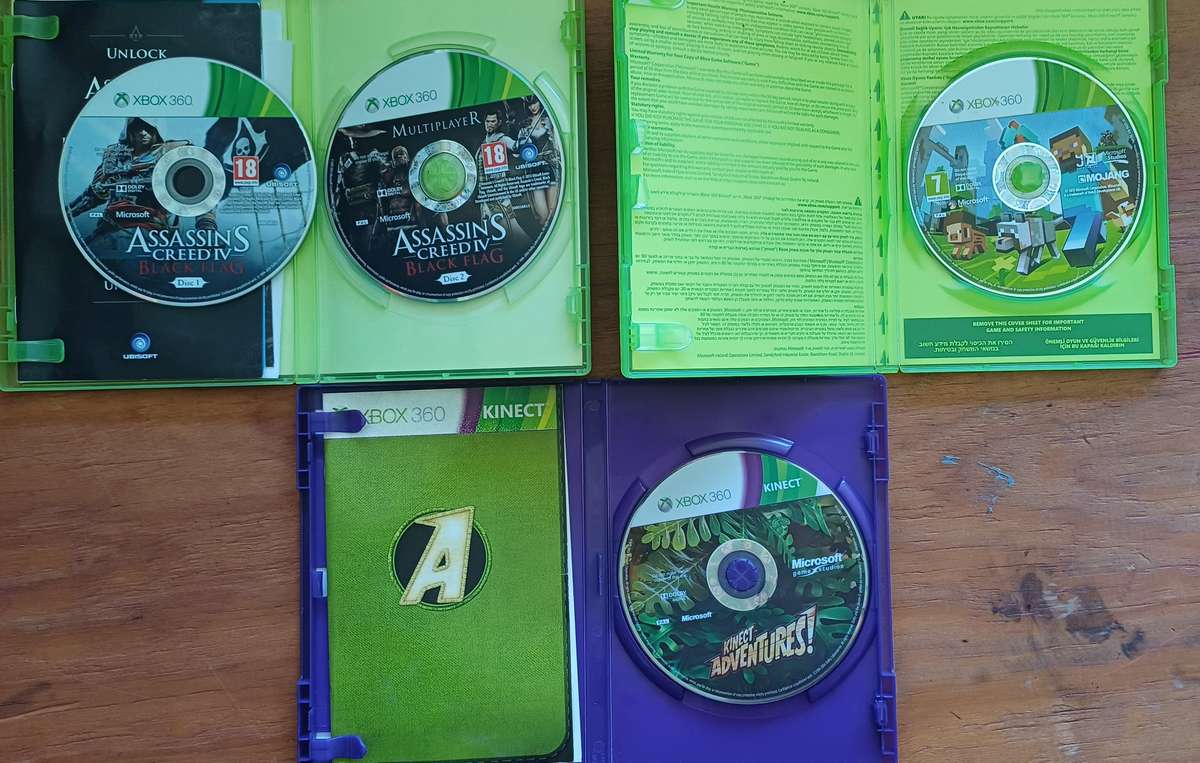 3x Xbox 360 Games Bundle