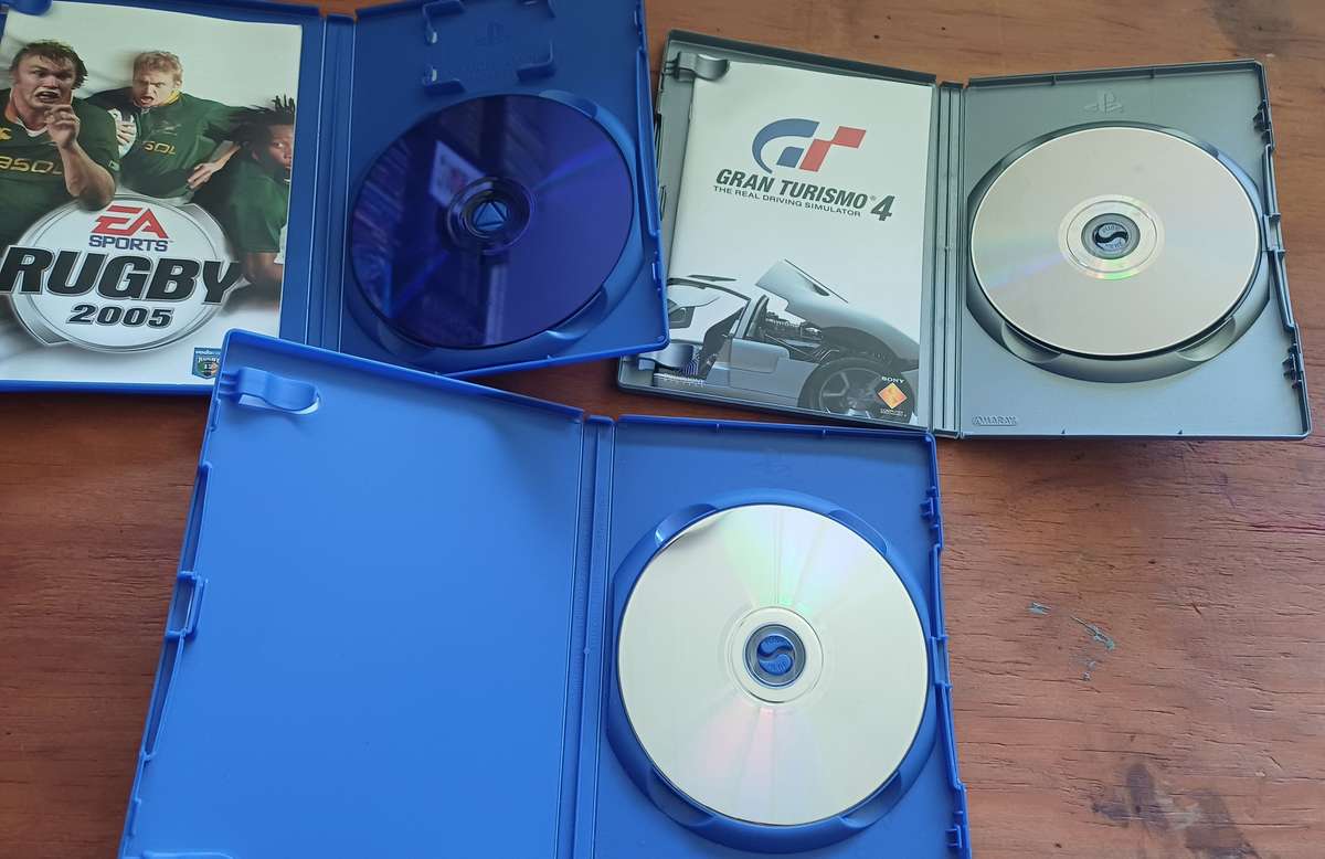 PS2 Bundle Rugby 2005, Gran Turismo 4, Street Dance