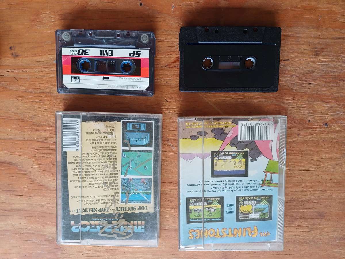 Spectrum Games x2 Flintstones and Infiltrator