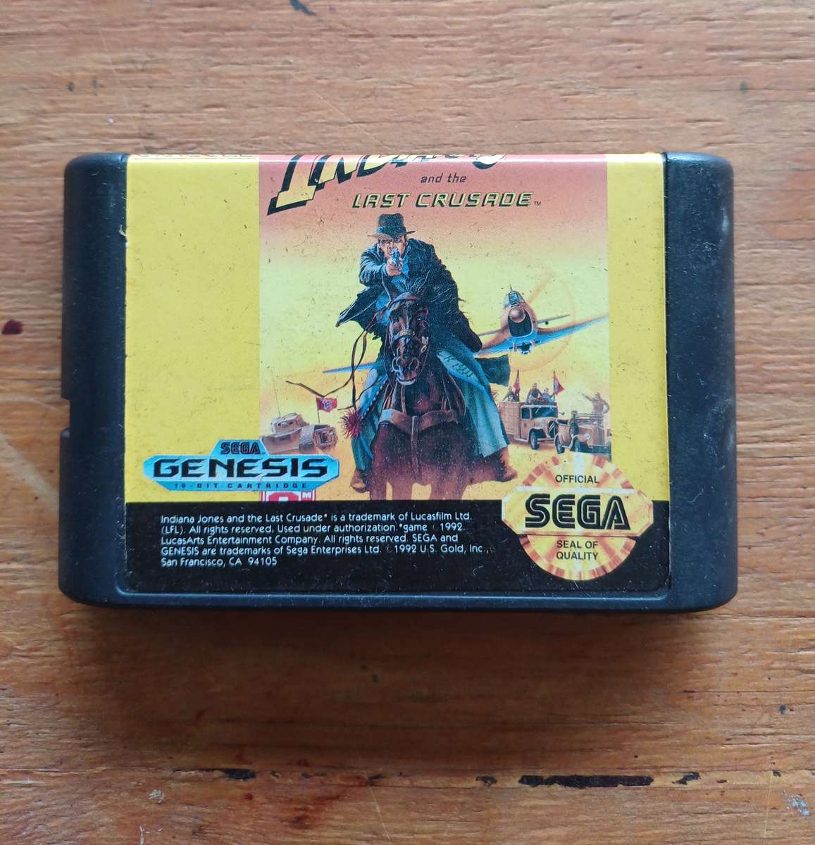 Sega Genesis Indiana Jones Chinese version