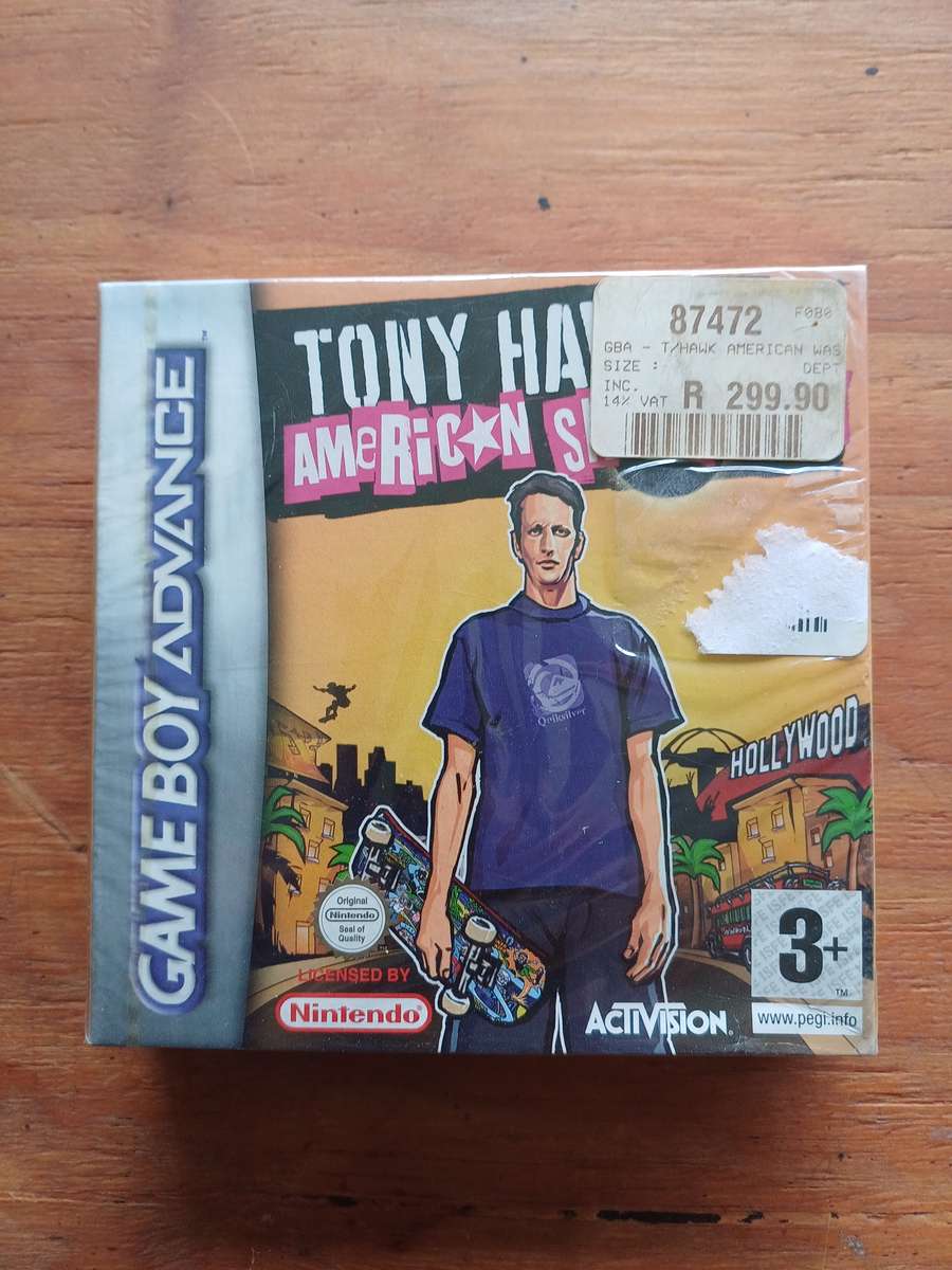 Gameboy Advance Tony Hawk American Sk8land (SEALED)