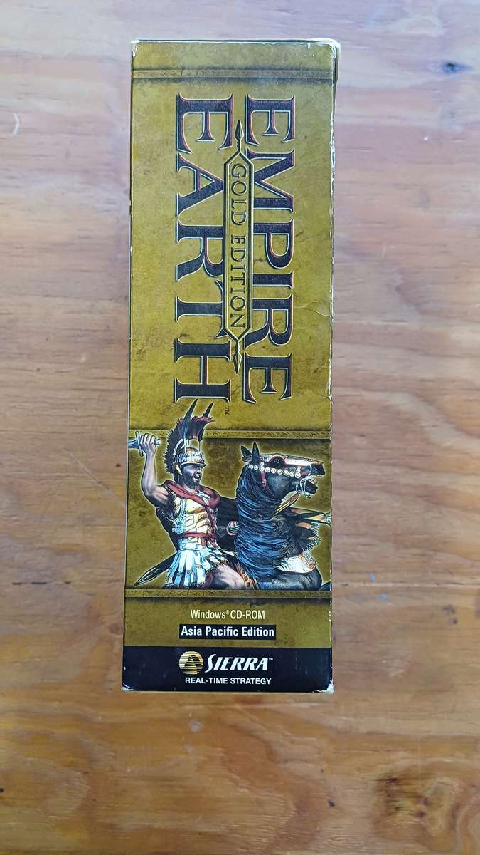 BIG BOX Empire Earth Gold Edition CIB