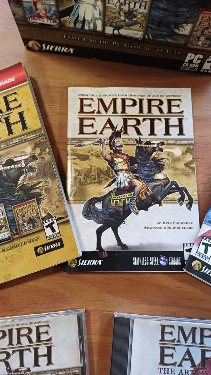 BIG BOX Empire Earth Gold Edition CIB