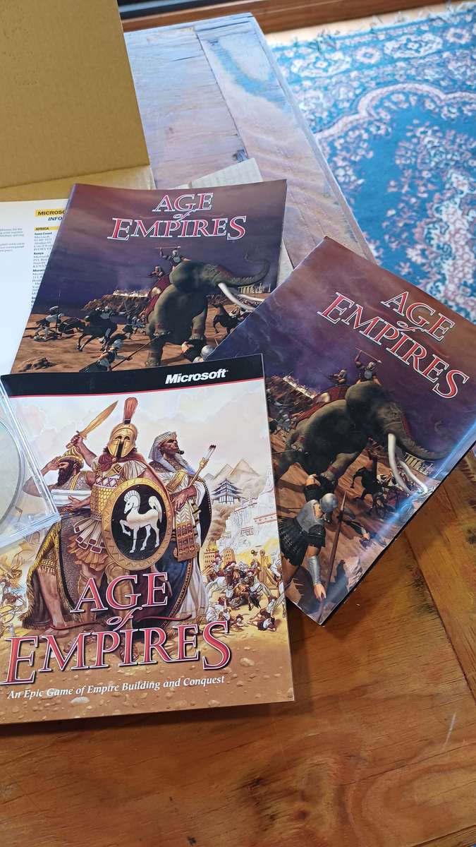 BIG BOX Age of Empires CIB