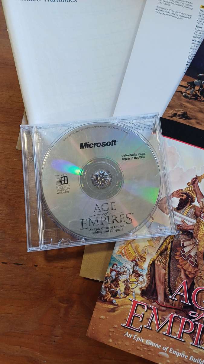 BIG BOX Age of Empires CIB