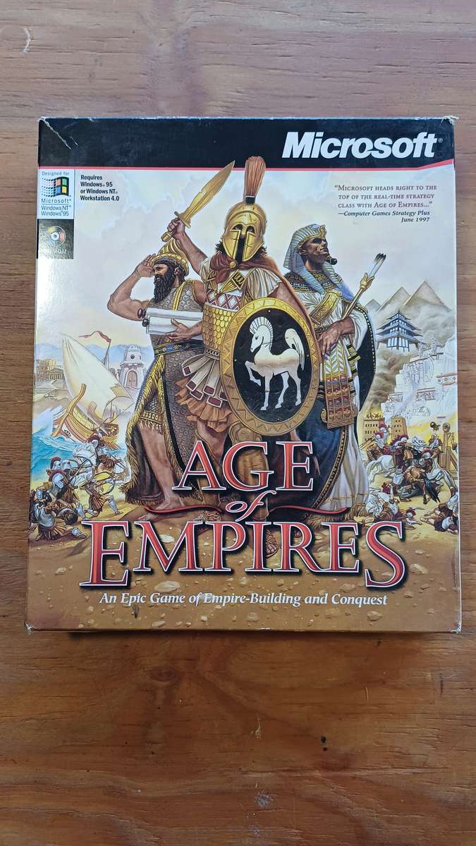 BIG BOX Age of Empires CIB
