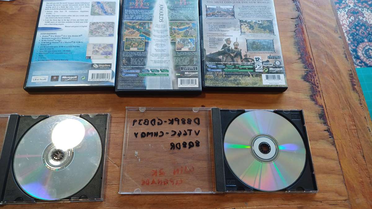 Age of Empire Bundle II & III (What you see is what you get)