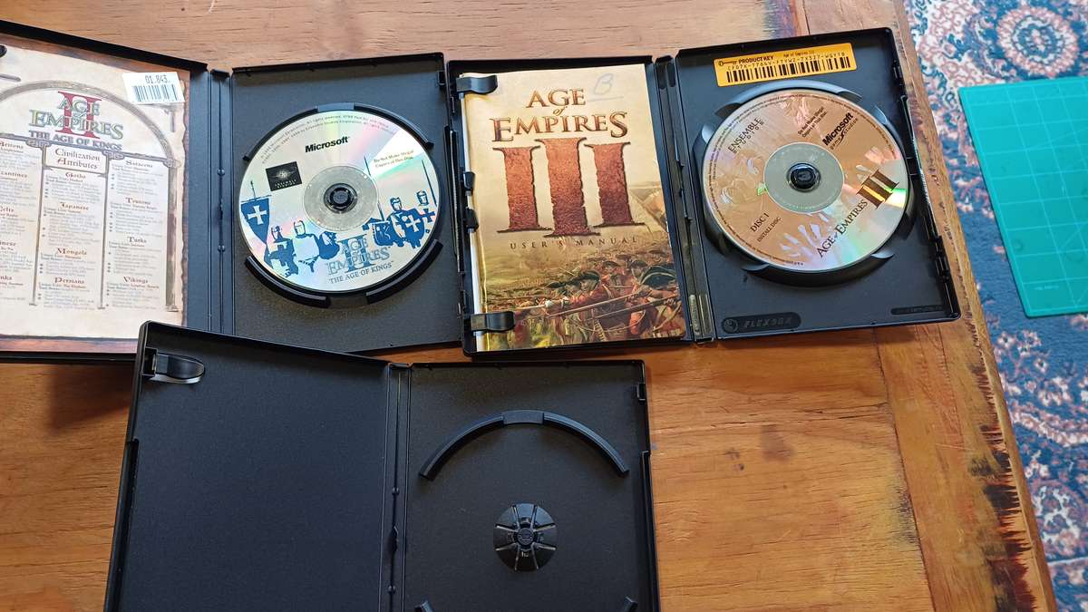 Age of Empire Bundle II & III (What you see is what you get)