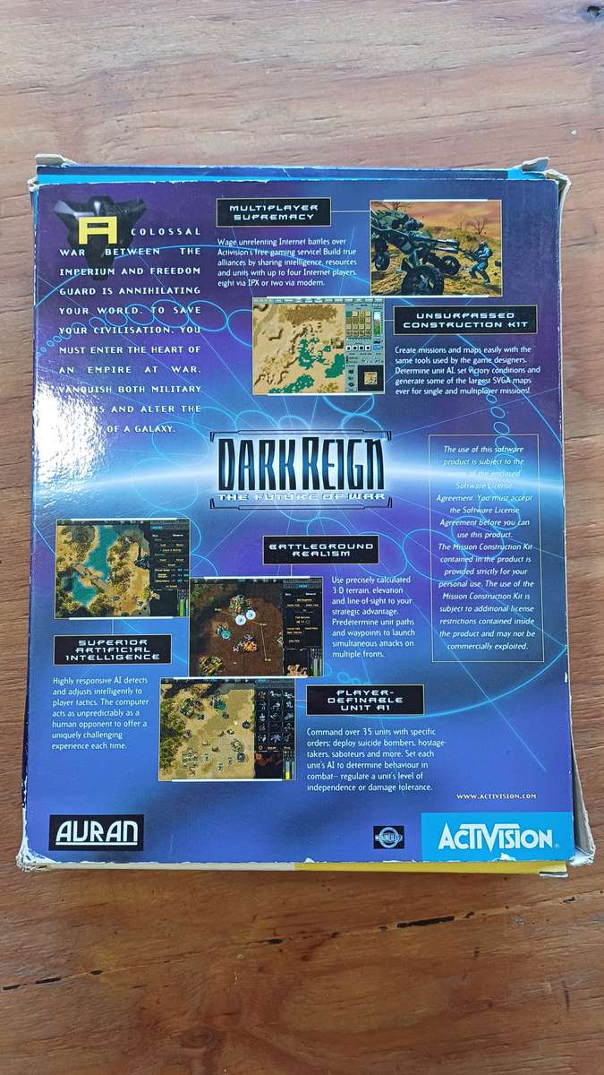 BIG BOX Dark Reign (Very Rare) CIB