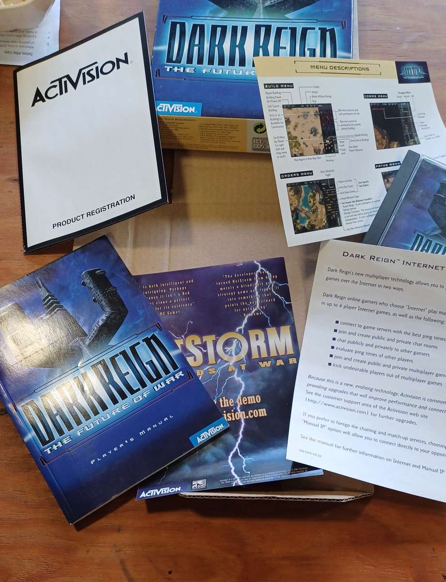 BIG BOX Dark Reign (Very Rare) CIB