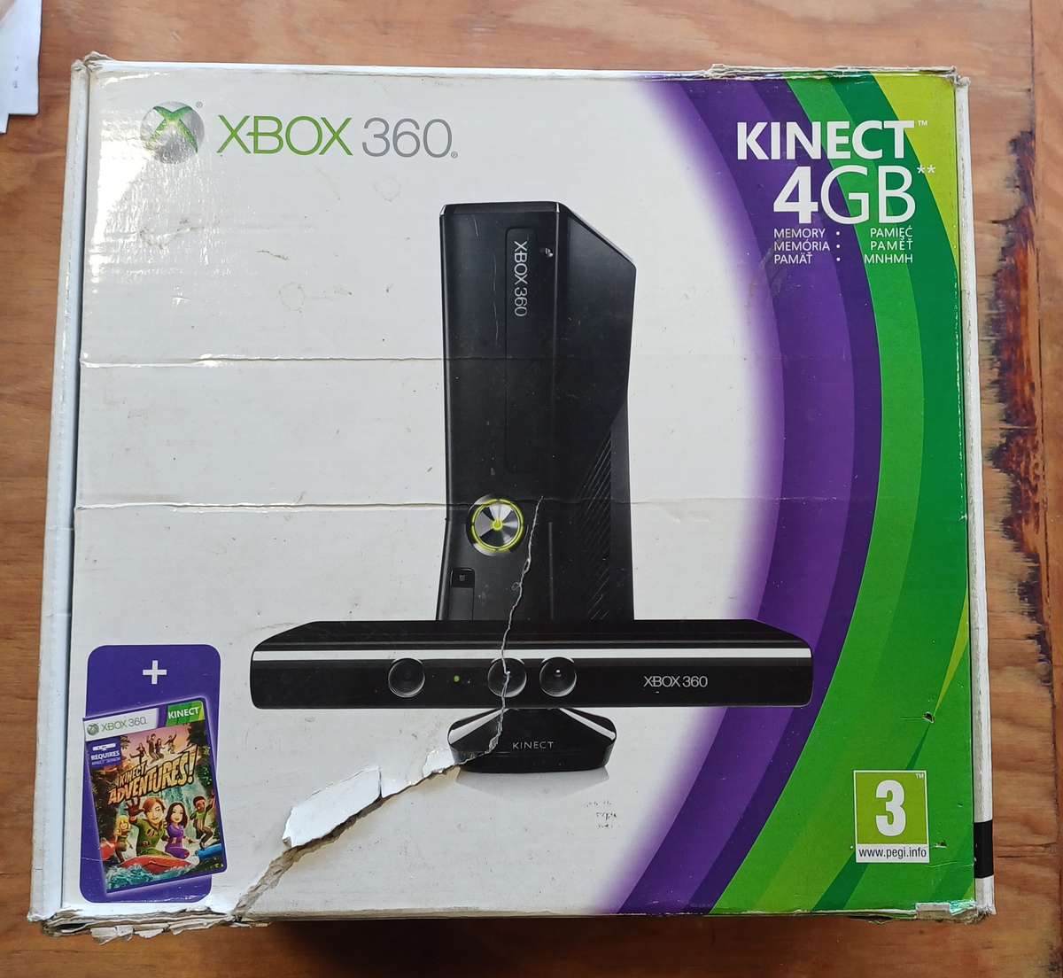 Xbox 360 Console only in BOX (READ Description before bidding)