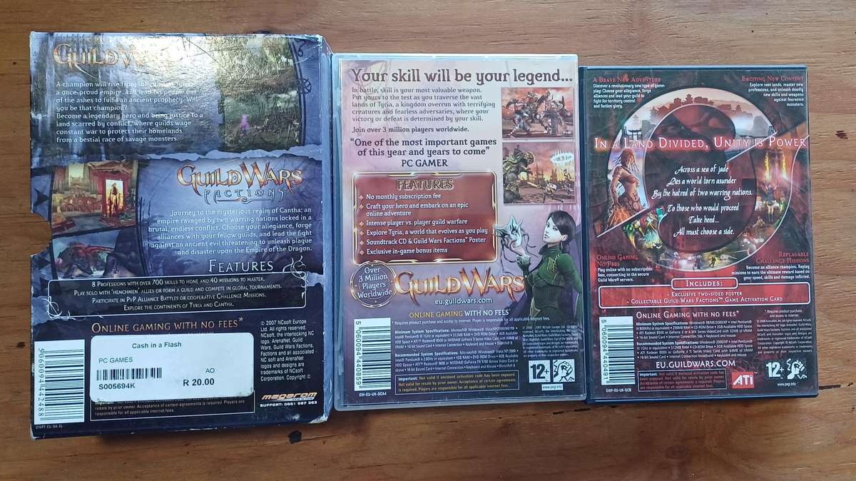 GuildWars & GuildWars Factions Bundle