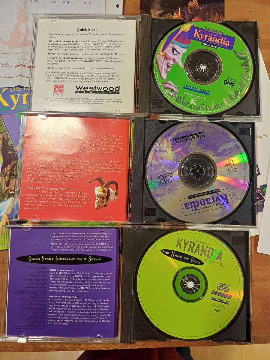 The Legends of Kyrandia The Series BIG BOX CIB