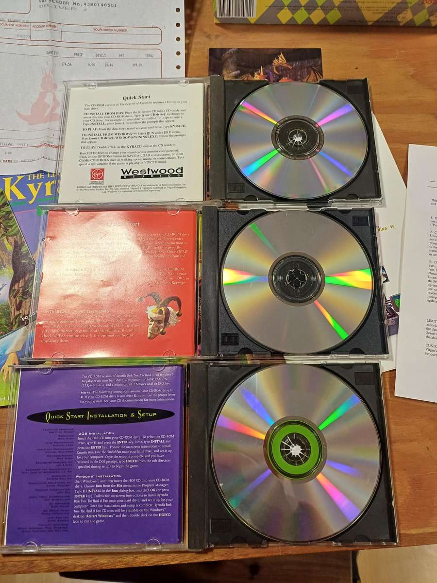 The Legends of Kyrandia The Series BIG BOX CIB