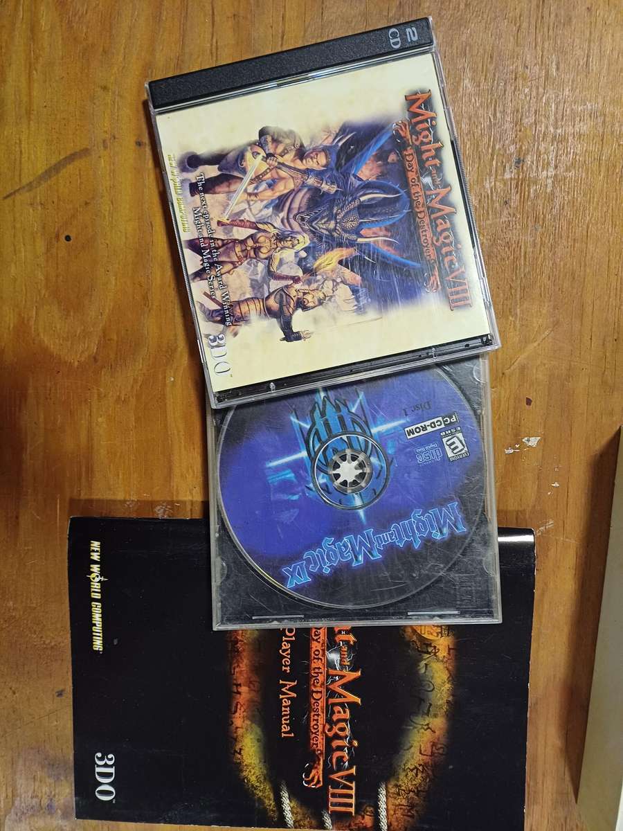 Might and Magic VIII Day of the Destroyer BIG BOX