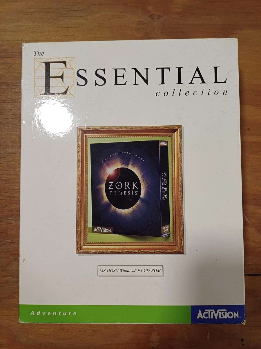 Zork Nemesis BIG BOC (Essentials Collection) CIB See photos