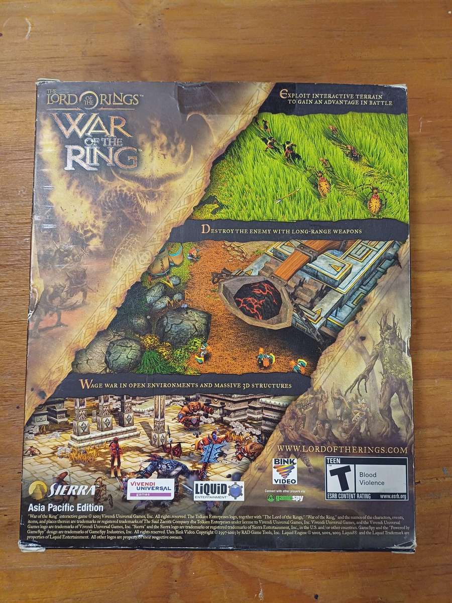 Lord of the Rings War of the Ring BIGBOX