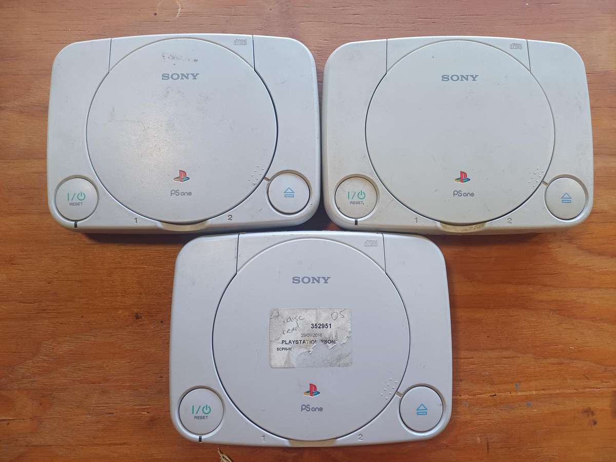 3x PSOne console bundle (Read description before bidding)