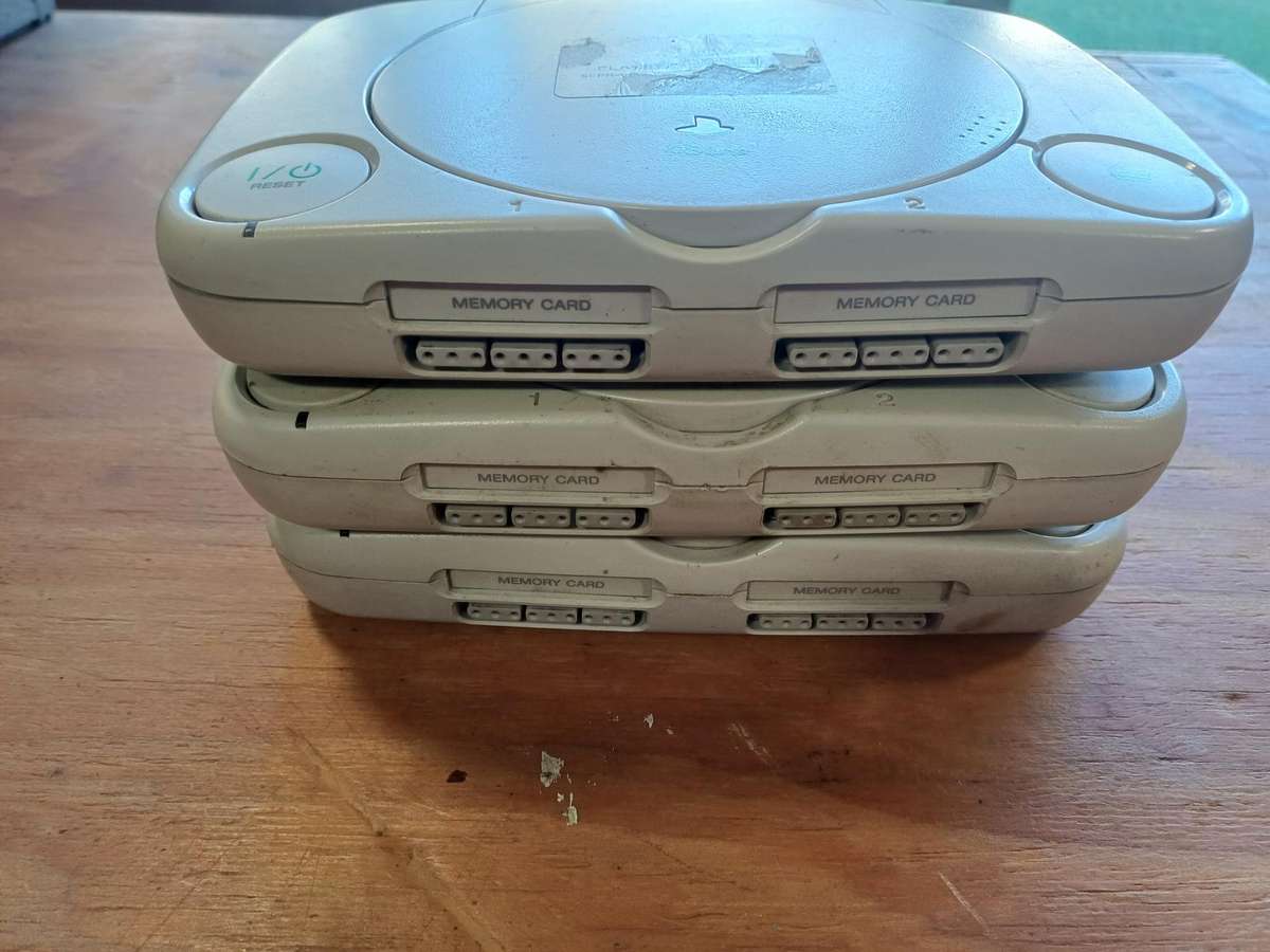 3x PSOne console bundle (Read description before bidding)
