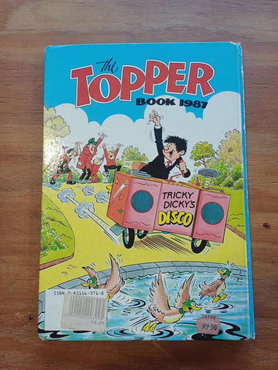 Topper Comic Annual Comic 1987 (Hard Cover)
