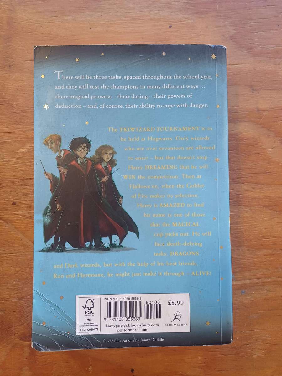 Harry Potter and the Goblet of Fire - J.K Rowling Paperback