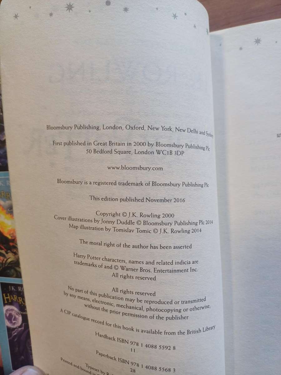 Harry Potter and the Goblet of Fire - J.K Rowling Paperback