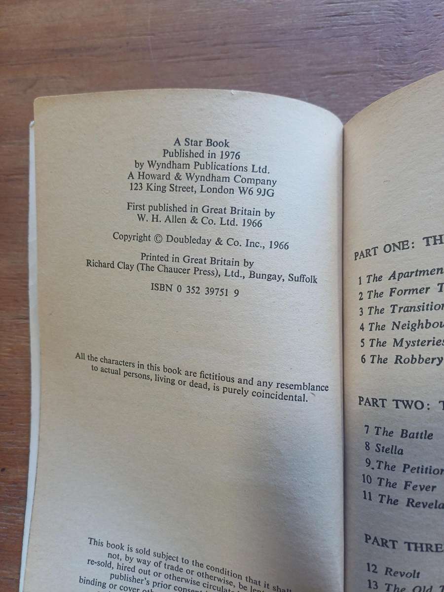 The Tenant - Roland Topor (A Roman Polanski Film) Paperback