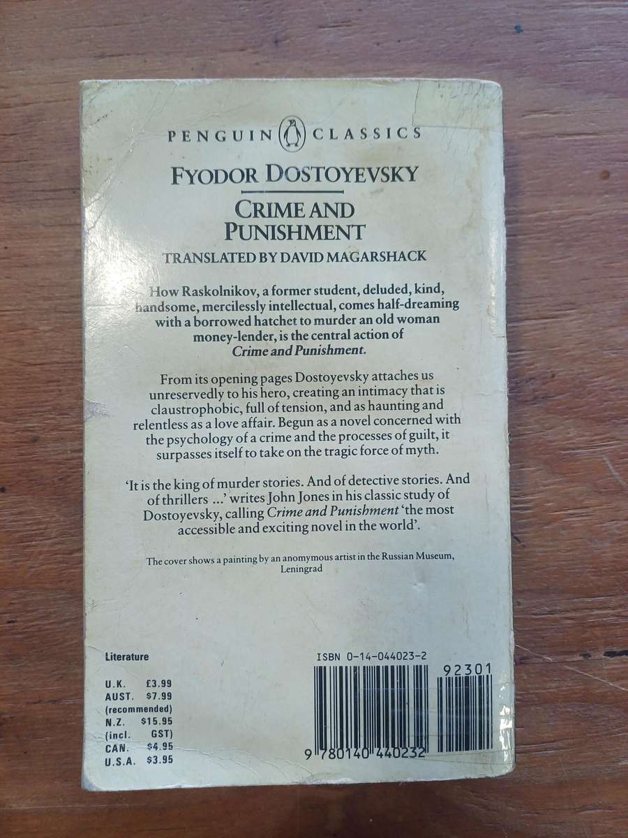 Crime and Punishment - Fyodor Dostoyevsky  Paperback