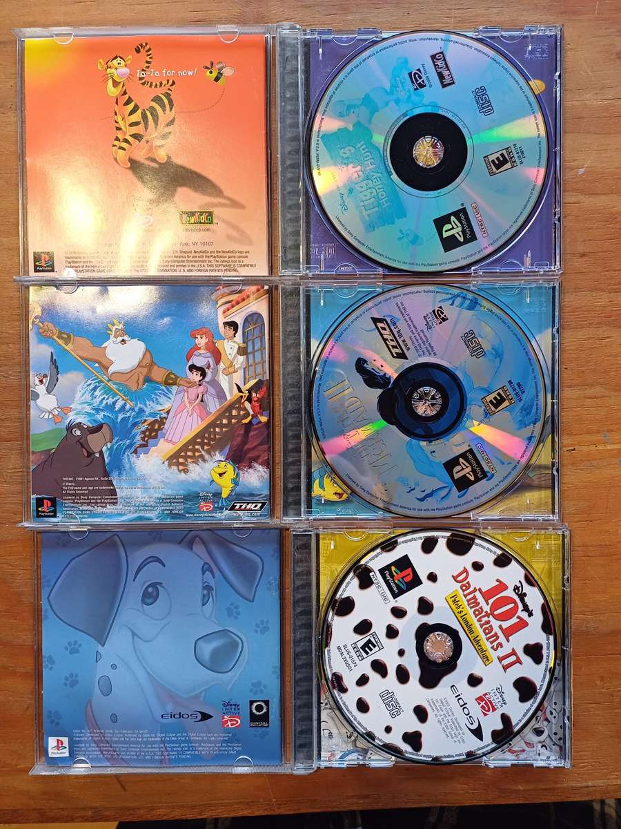 Ps1 Disney Games Original NTSC