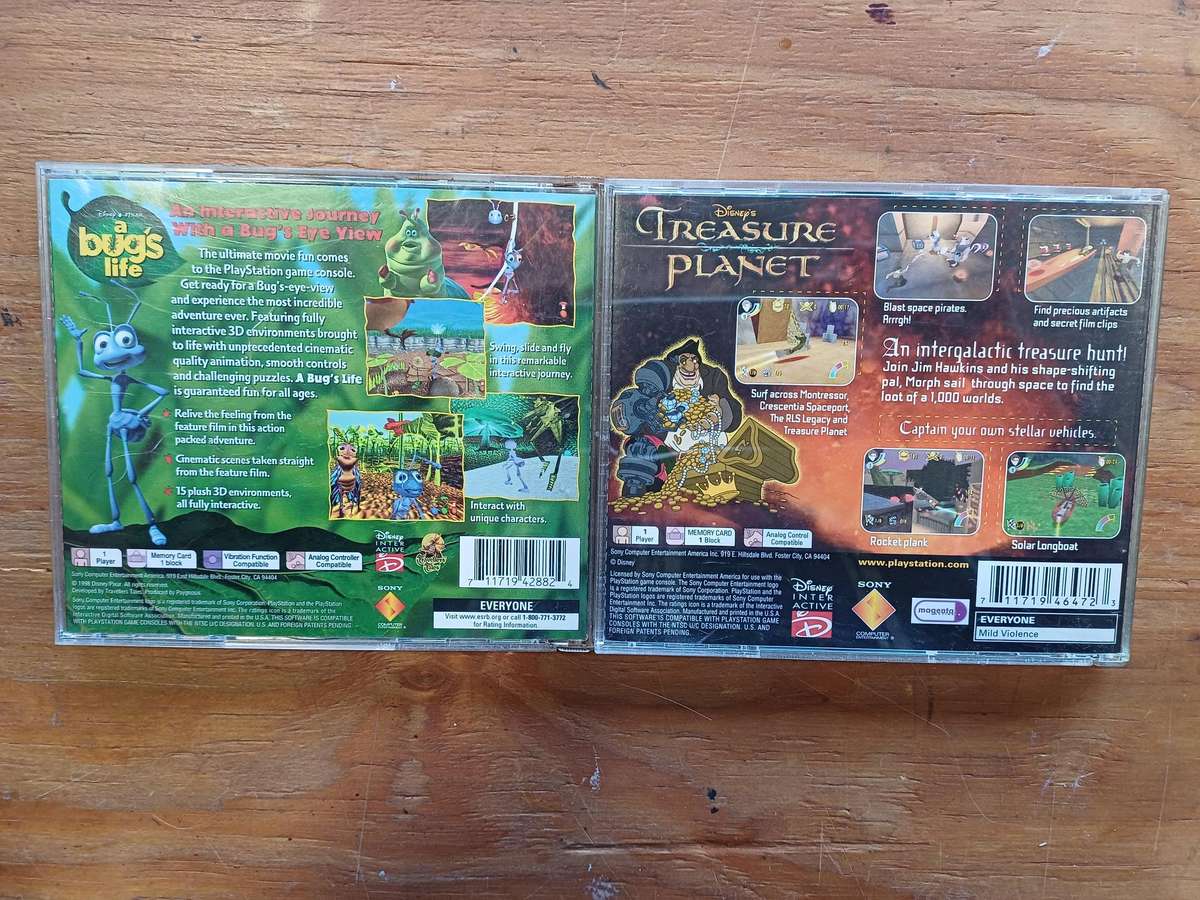 Ps1 Disney Games Original NTSC x2