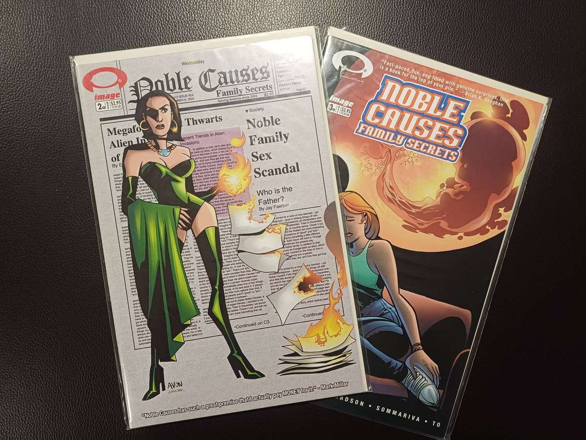 Noble Causes Issue 2 and 3