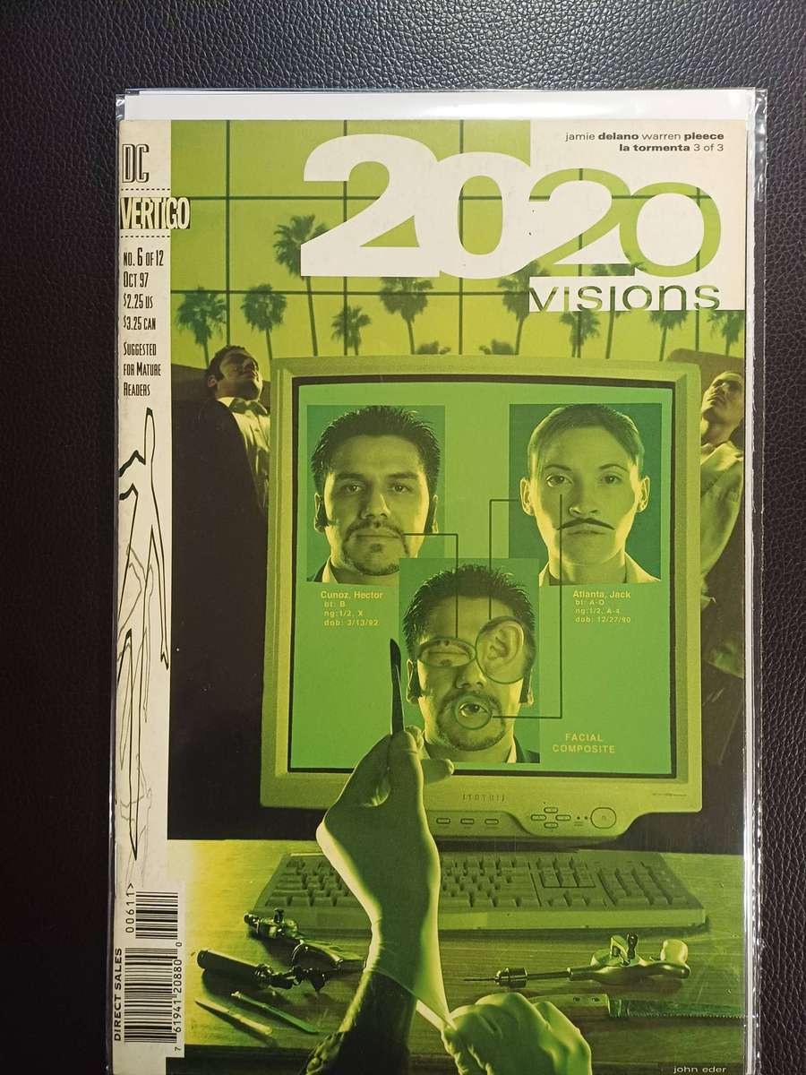 2020 Visons (DC Vertigo) issue 5, 6 & 9