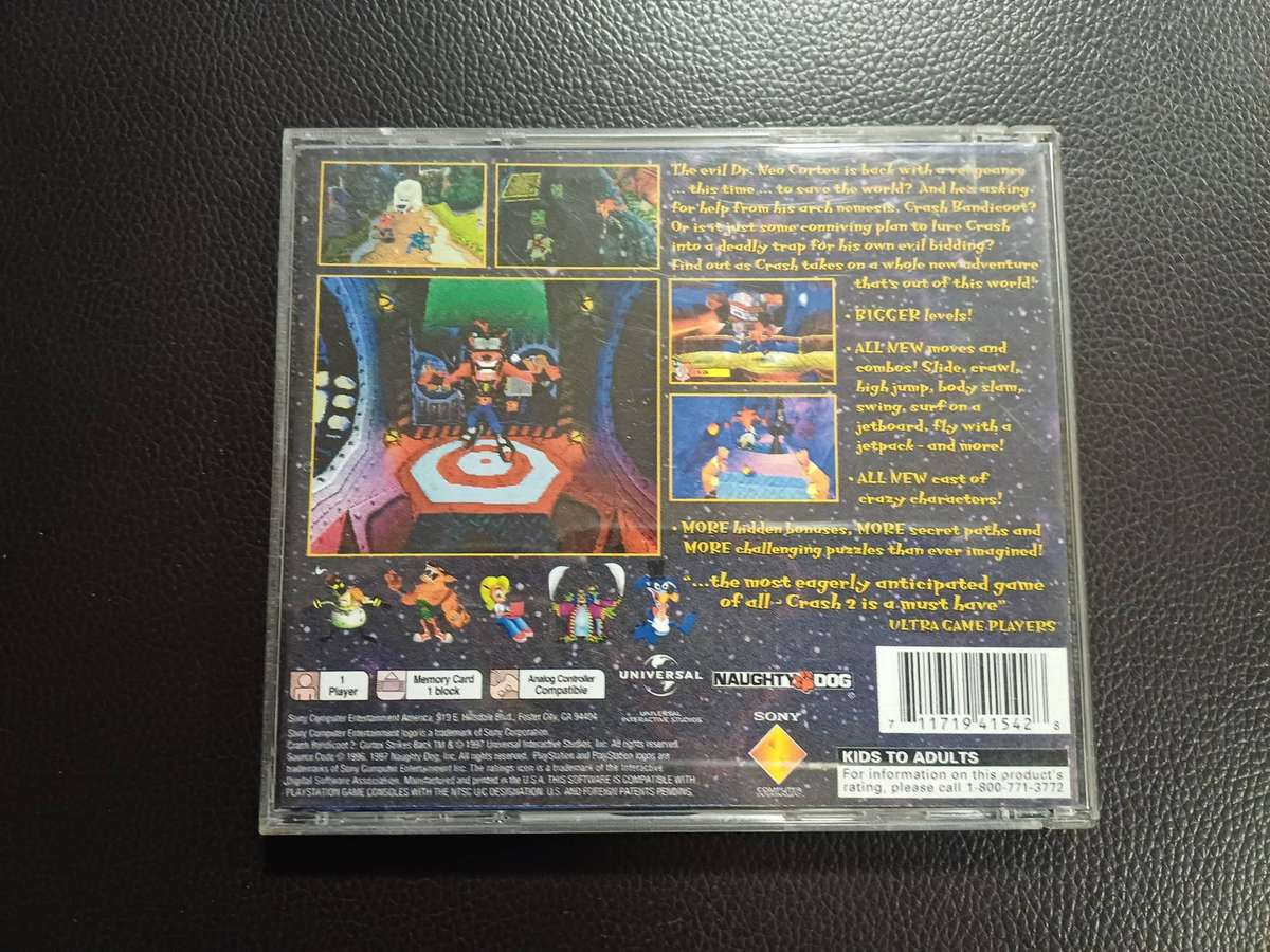 Crash Bandicoot 2 (PAL) in Jewel Case