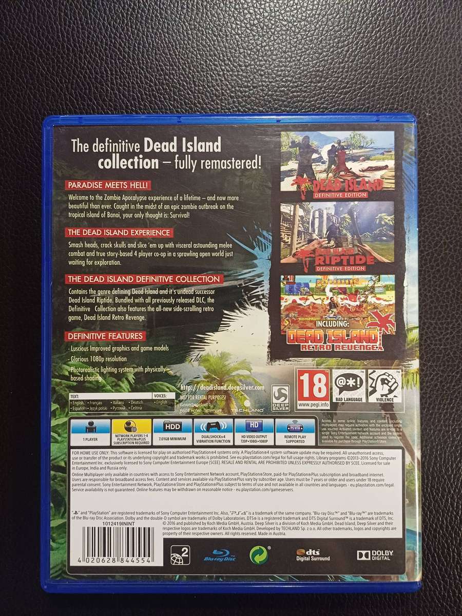 Dead Island Definitive Edition PS4