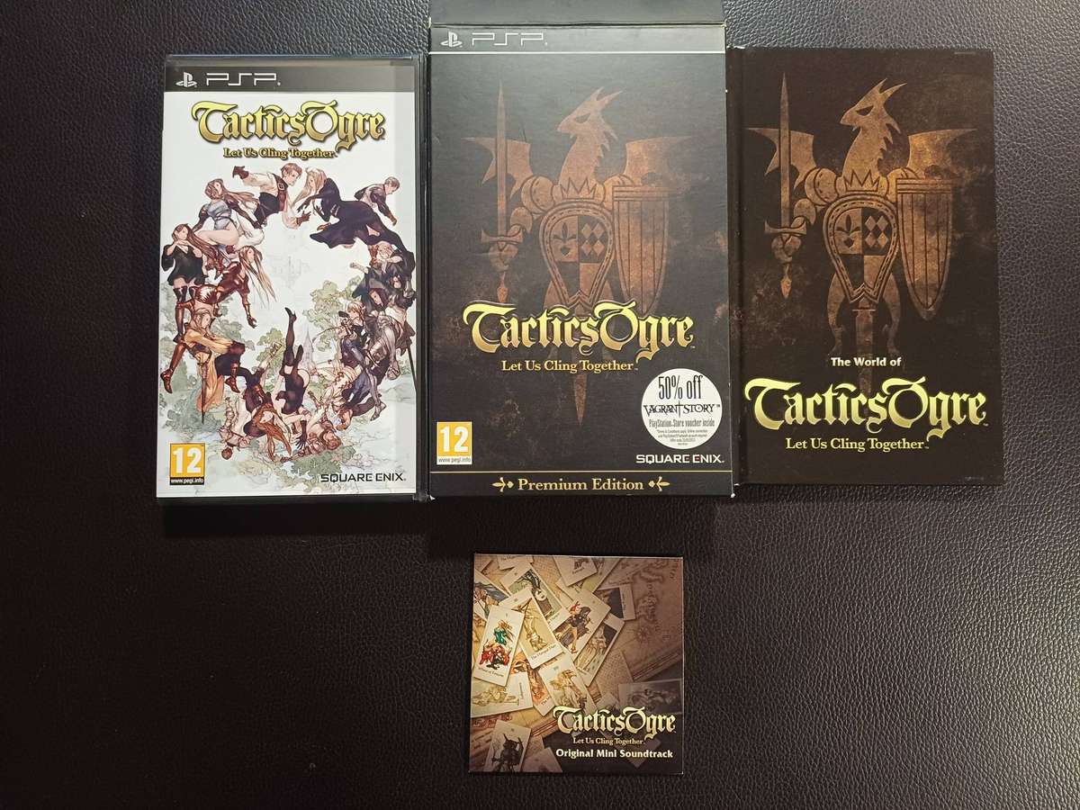 Tactics Ogre PSP Premium Edition (Very Rare)