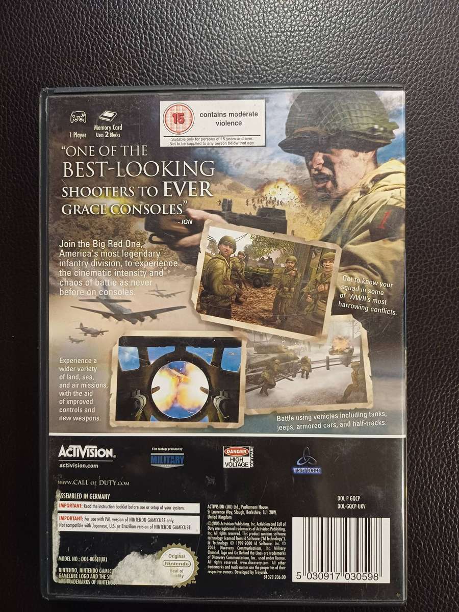 Call of Duty 2 Big Red One GameCube