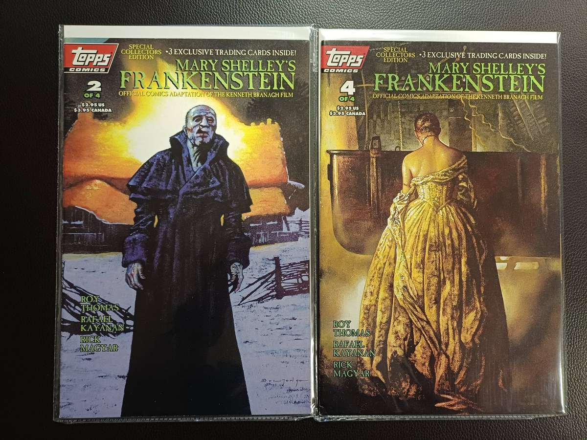 Mary Shelley's Frankenstein issue 2 and 4