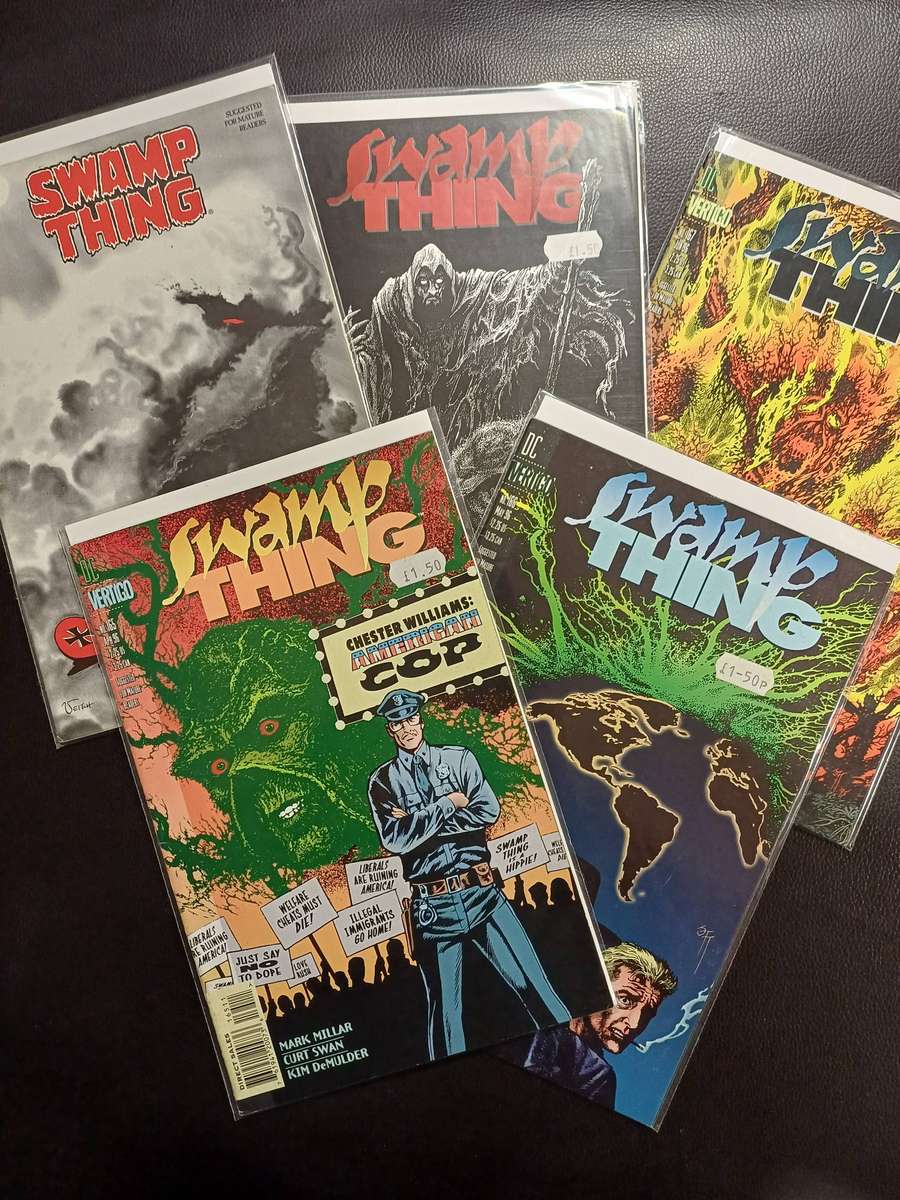 Swamp Thing Issues 83, 162, 165, 166, & 167