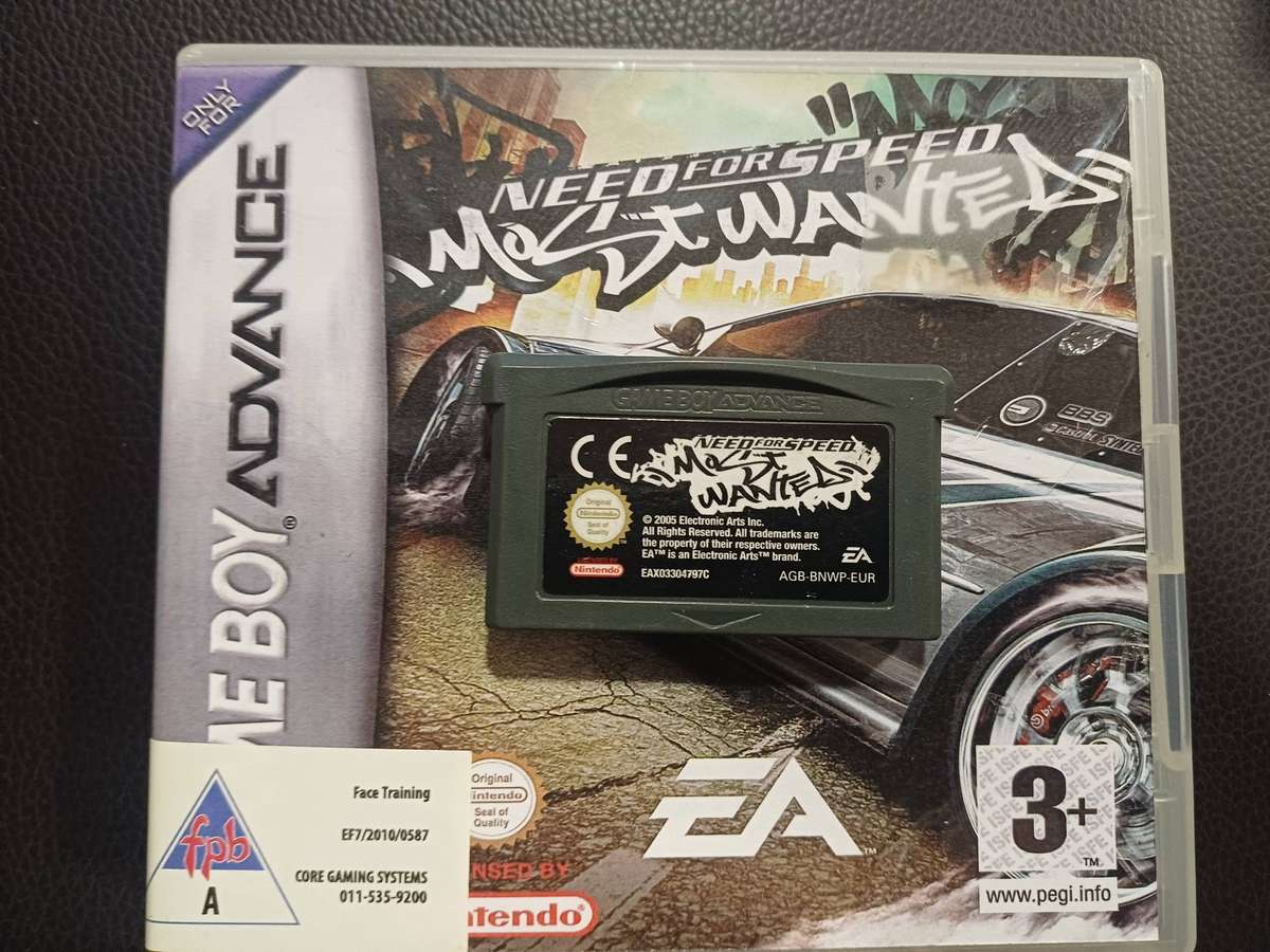 Need for Speed Most Wanted Gameboy Advance in DS Case*