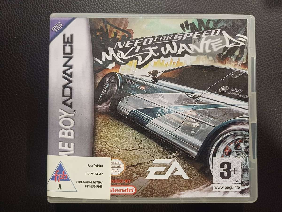 Need for Speed Most Wanted Gameboy Advance in DS Case*
