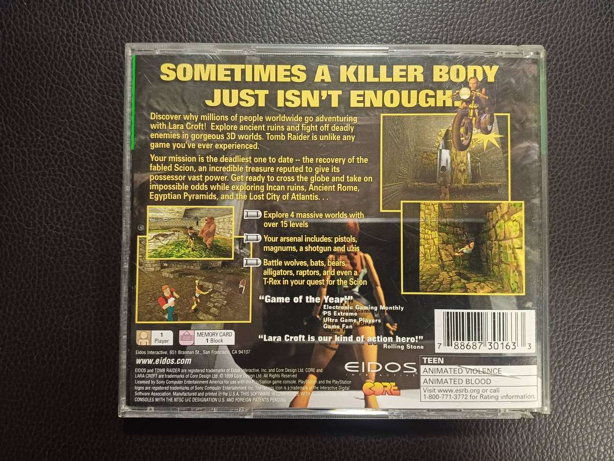 Tomb Raider (NTSC) PlayStation 1