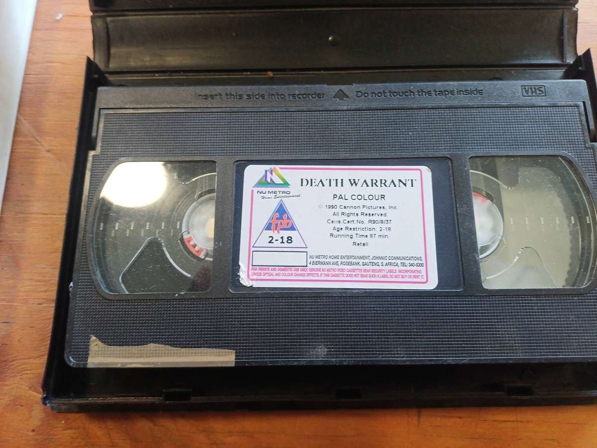 Death Warrant and Return to me on VHS