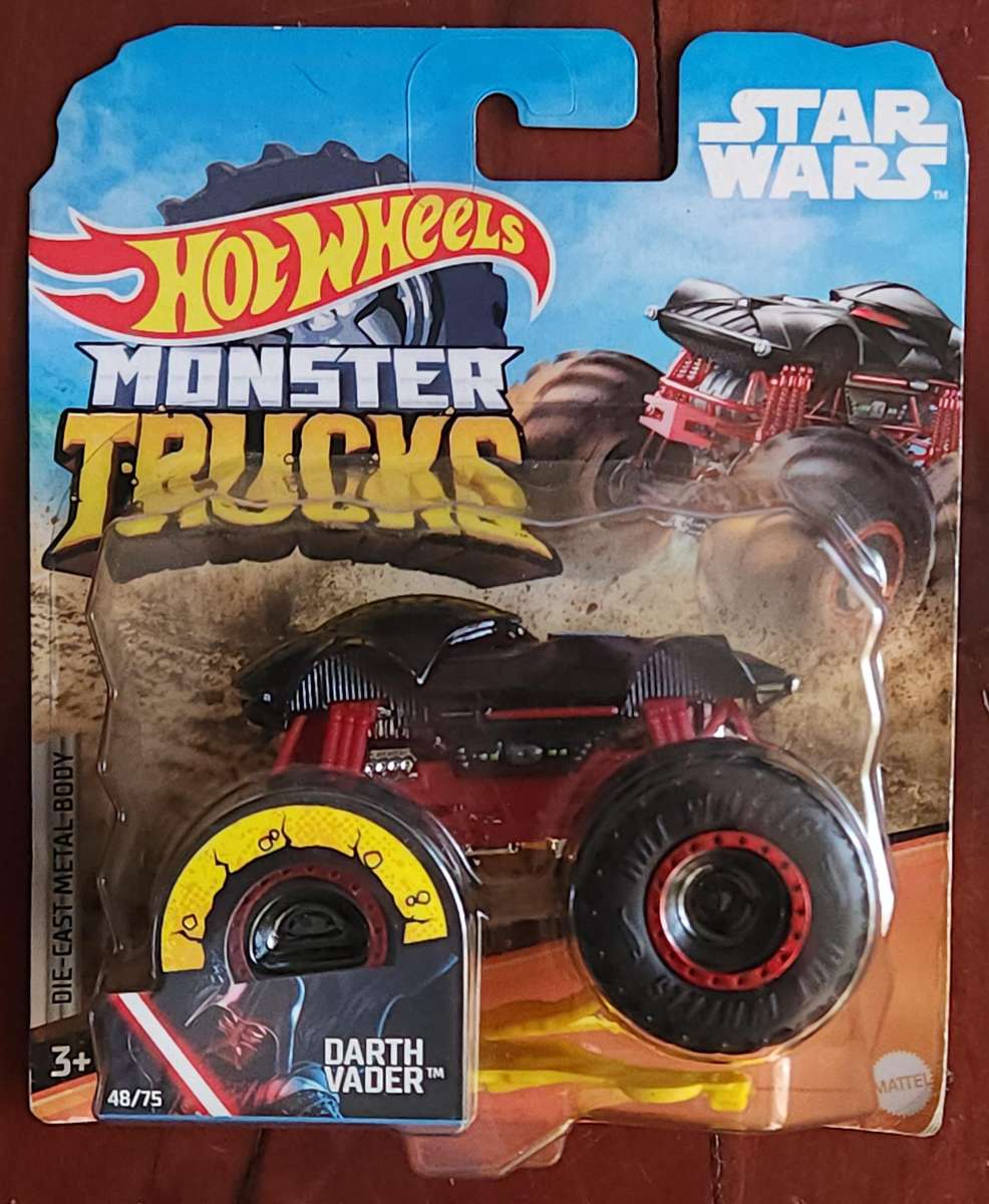 Hot Wheels Monster Trucks Star Wars Darth Vader
