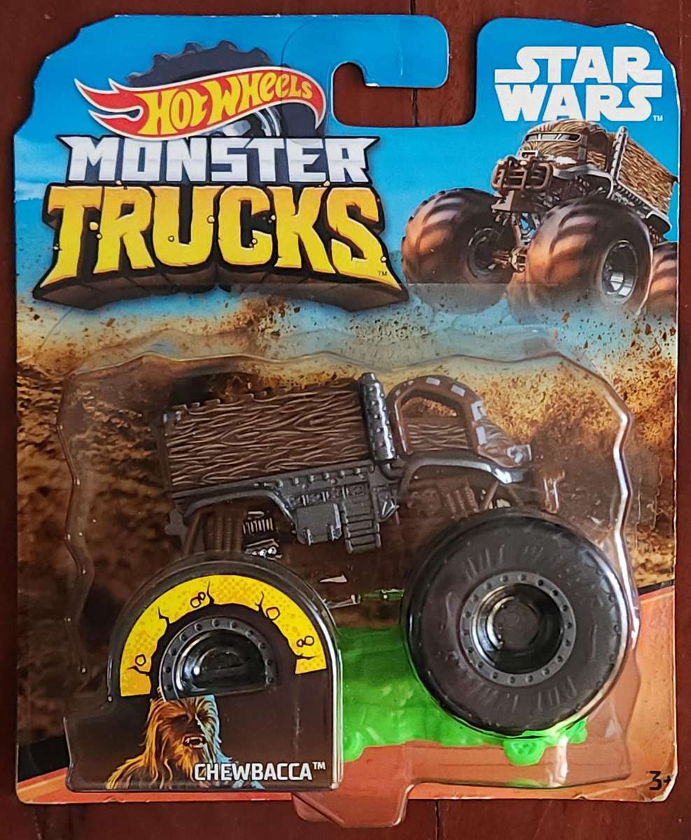 Hot Wheels Monster Trucks Star Wars Chewbacca