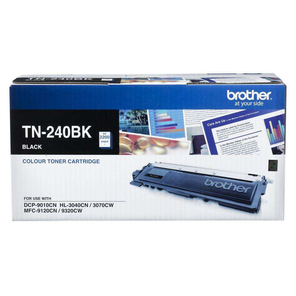 Brother TN 240BK Original Black Toner Cartridge