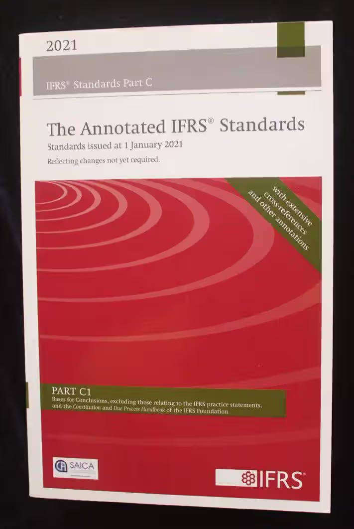 THE ANNOTATED IFRS STANDARDS (2021) - PART A1, A2, B, C1, C2