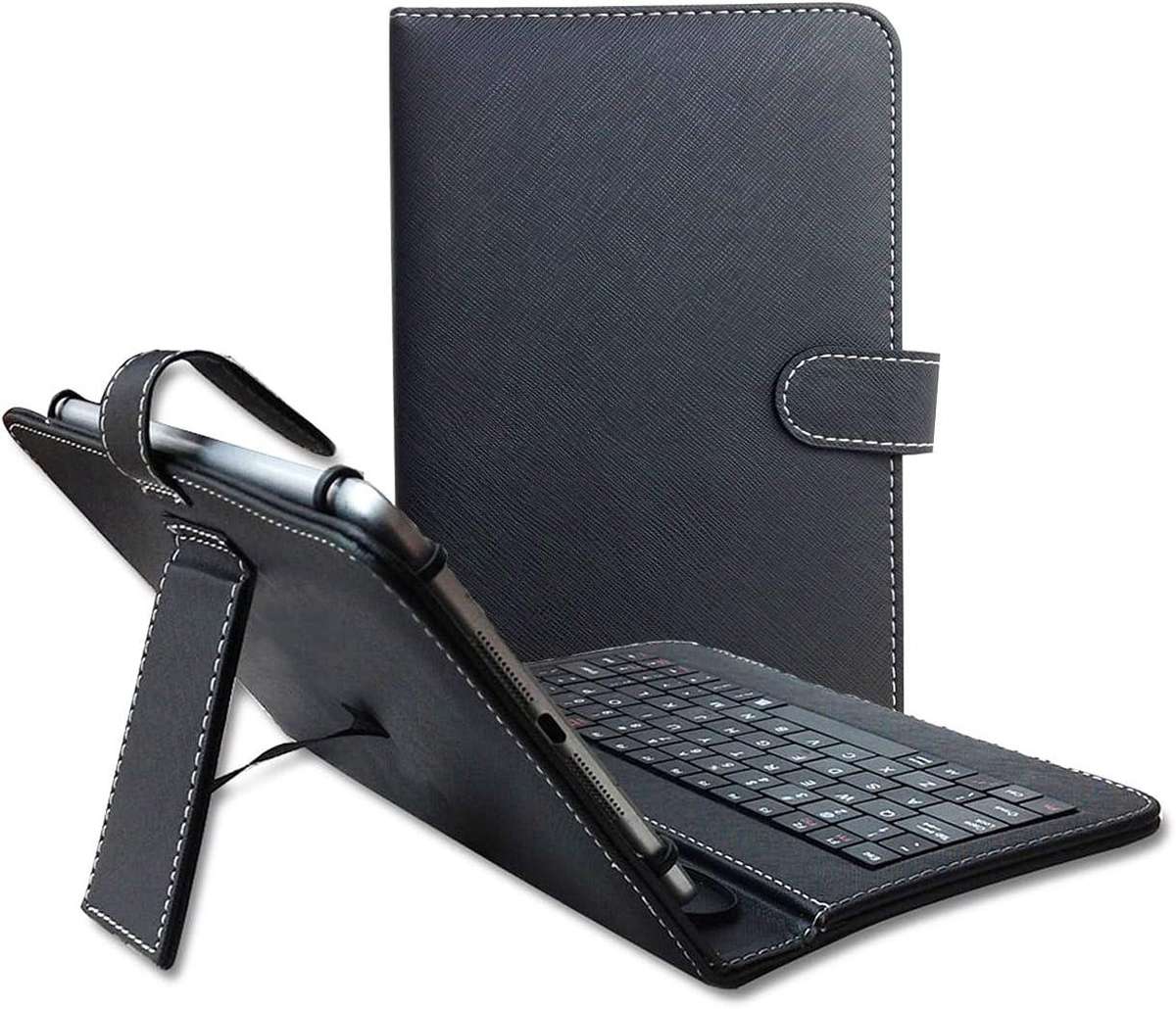 Universal 7" -8 " Tablet Case with Wired Keyboard
