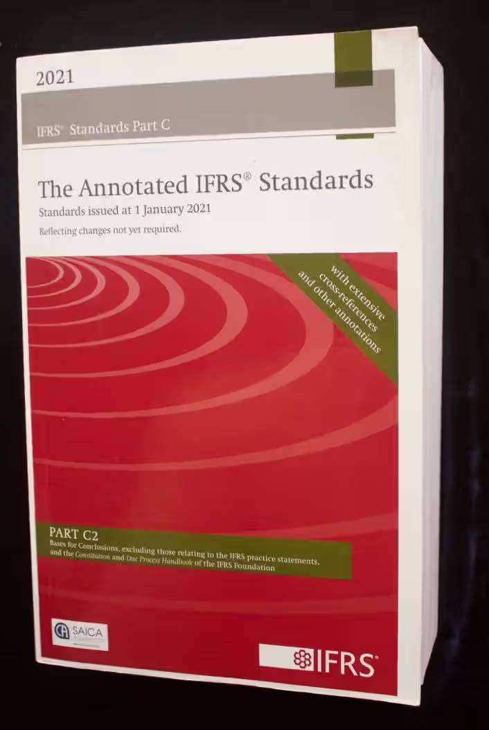 THE ANNOTATED IFRS STANDARDS (2021) - PART A1, A2, B, C1, C2