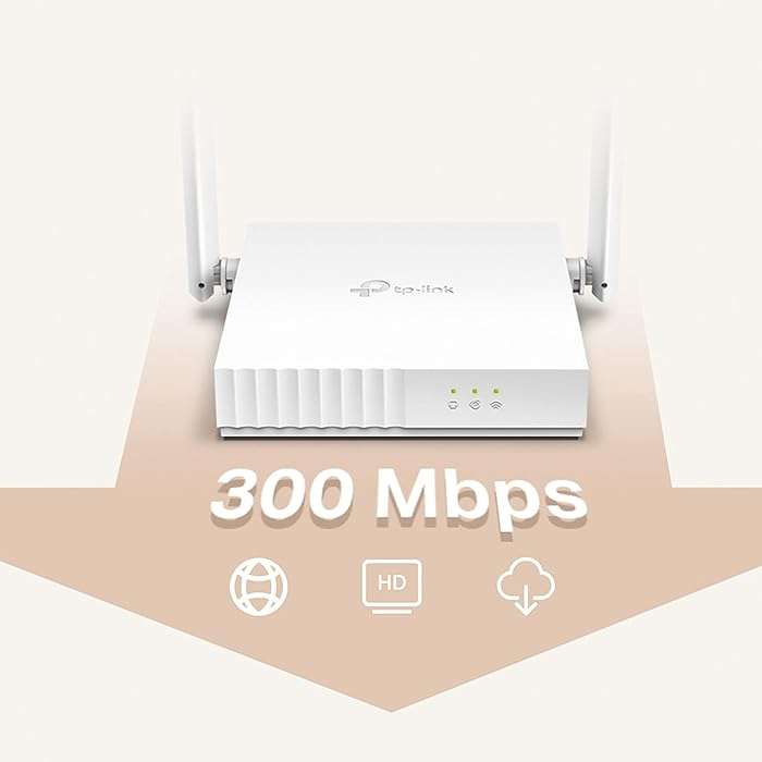 TP-Link TL-WR820N 300 Mbps Single_Band Speed Wireless WiFi Router