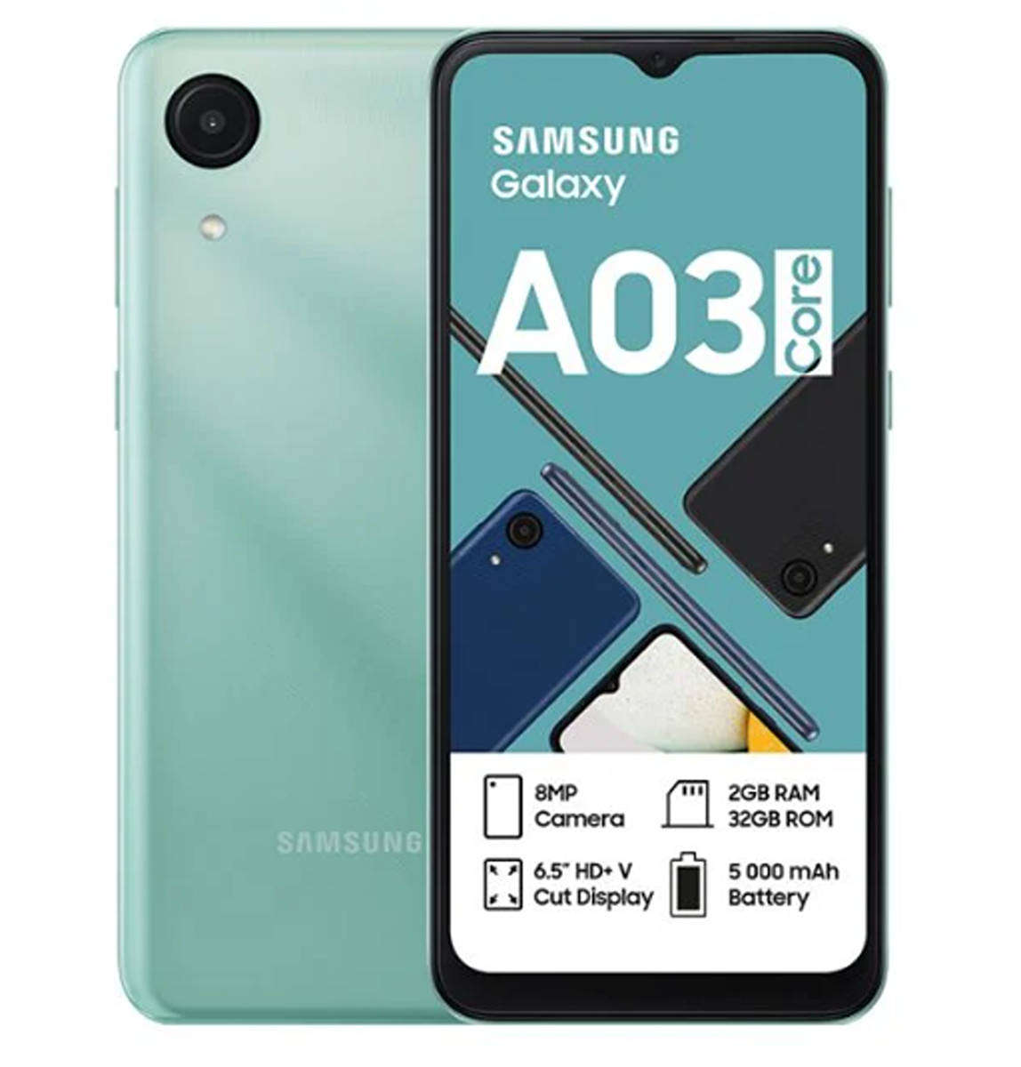 Samsung Galaxy A03 Core 32GB Dual Sim (NL) - Green